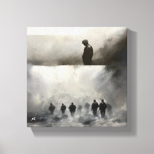 Trauma (Sem Frase) Canvas Afdruk (Voorkant)