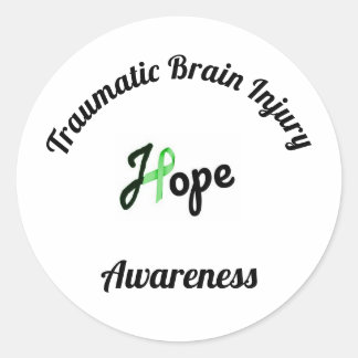 Traumatisch hersenletsel bewustzijns Sticker