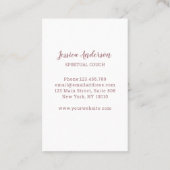 Traumfänger Visitekaartje (Achterkant)