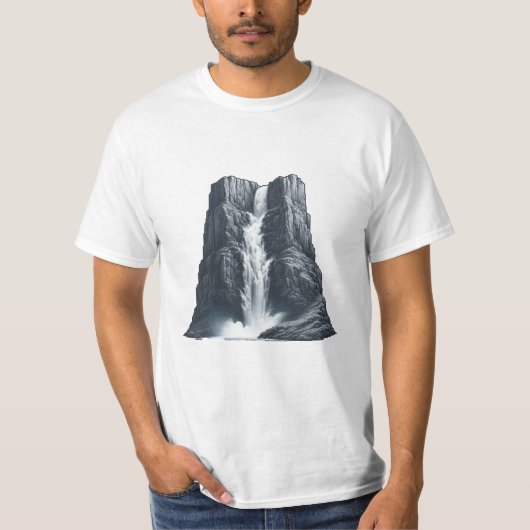 Traumhafter Wasserfall T-shirt (Voorkant)