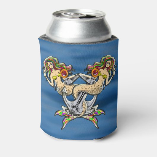 Traurige Meerjungfrauen am Anker Blikjeskoeler (Blikje Achterkant)