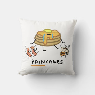 Traurige Paincakes - Grappige Ontbijt Eten Grappen Kussen