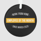 Travail à domicile Employé du mois II (dos)