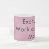 Travail à la maison Maman Mug (Devant gauche)