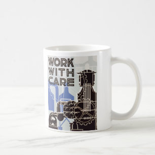 Travail avec la tasse de soin