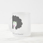Travail B.A.E. Mug congelé (édition rose et verte) (Devant gauche)