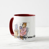 Travail de la tasse à la maison (Devant gauche)