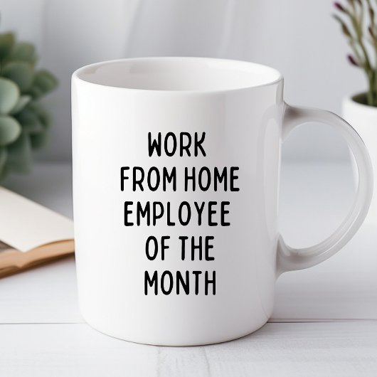 Travail De L'Employé À Domicile Drôle Bureau Mug
