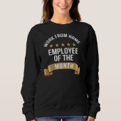 Travail De L'Employé À Domicile Du Mois Pullover (Devant)