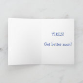 Travail de l'épaule / Carte de voeux de succès (Intérieur)