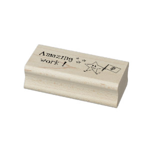 Travail Extraordinaire- tampon caoutchouc enseigna