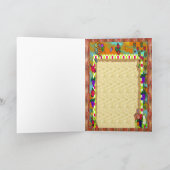 Travail fait avec plaisir sur des cartes de voeux (Intérieur)