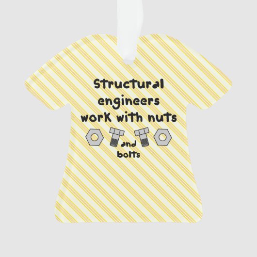 Travailler Avec Les Nuts Ornement En Céramique (devant)