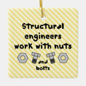 Travailler Avec Les Nuts Ornement En Céramique (Devant)