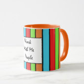 Travailler avec moi | Enseignants, Mères, Mug de t (Devant droit)