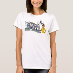 Travailler avec un agent local immobilier T-shirt