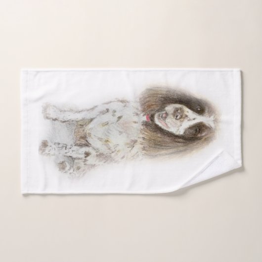 Travailler Cocker Spaniel  (Serviette à main)