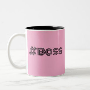 Travailler comme un patron Design Café Mug
