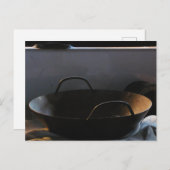 Travailler dans le chariot Carte postale (Devant / Derrière)