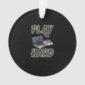 Travailler Dur Jouer Si Dur Motivation Technique E (devant)