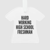 Travailler dur lycée Freshman (dos)