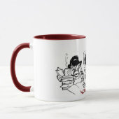 Travailler dur ! Tasse (Gauche)