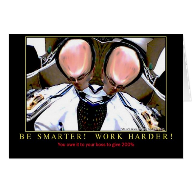 Travailler plus dur (Devant horizontal)