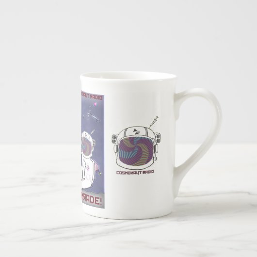 Travailler plus dur, camarade ! Tasse (Droite)