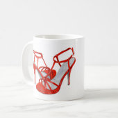 "Travaillera tasse de café pour chaussures" (Devant gauche)