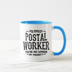 Travailleur de la poste retraité Mailman Funny Mug