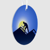 Travailleur de toiture (devant)