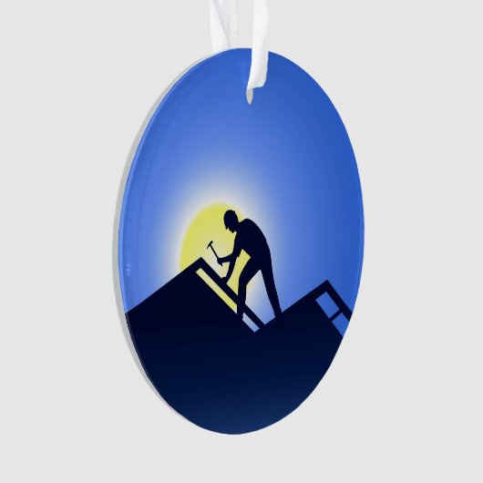 Travailleur de toiture (devant)