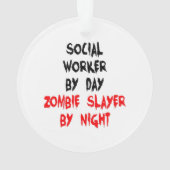 Travailleur social Zombie Slayer (dos)