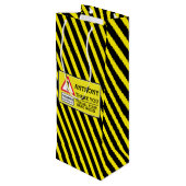 Travailleurs merci chéron signe sac à vin (Dos Angle)