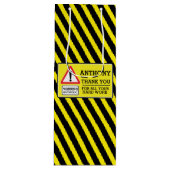 Travailleurs merci chéron signe sac à vin (Devant)