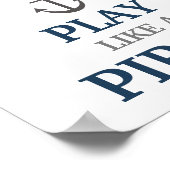 Travaillez comme un capitaine Impression de crèche (Coin)