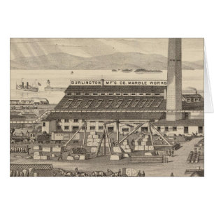 Travaux de marbre de Burlington Manufacturing Co.