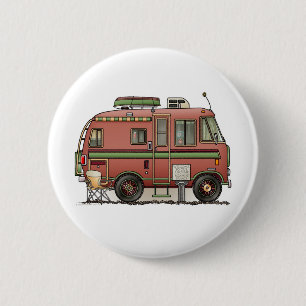 Travco Motor Home Camper RV Ronde Button 5,7 Cm