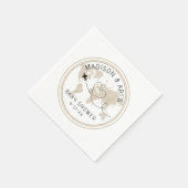 Travel Adventure Baby shower servetten (Hoek)