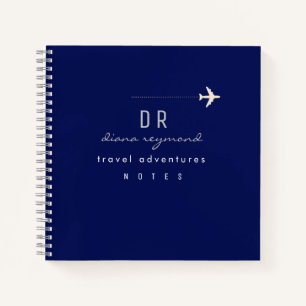 Travel Adventures Notes Blauw Notitieboek