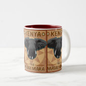 TRAVEL-Afrika-Kenia Tweekleurige Koffiemok (Voorkant rechts)