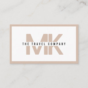 Travel Agency Agent Business Card Visitekaartje