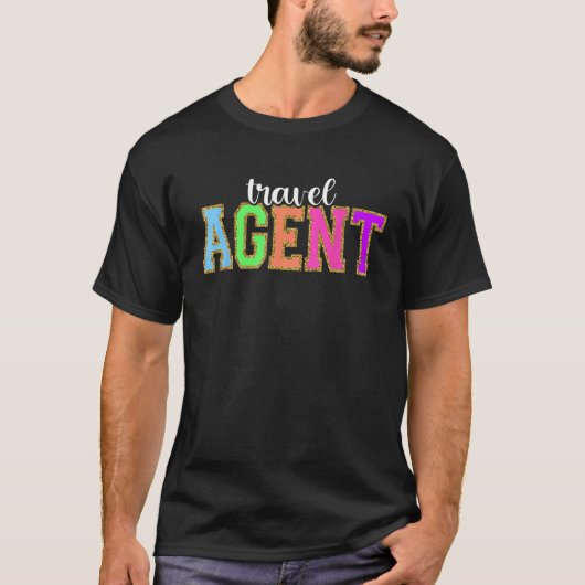 Travel Agent  Back to School Worker Appreciation T-shirt (Voorkant)