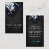 Travel Agent Visitekaartje (Voorkant / Achterkant)