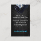 Travel Agent Visitekaartje (Achterkant)