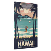 Travel Art Beauful Hawaii Beach Klembord (Rechts)