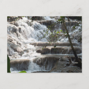 Travel Art Dunns River Herfsten Jamaica Briefkaart