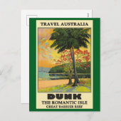 Travel Australia, Dunk, Feestdagenkaart (Voorkant / Achterkant)
