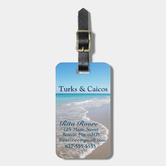 Travel Bagagelabel Collectie (Voorkant verticaal)