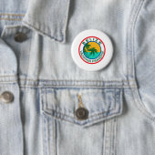 TRAVEL BELIZE RONDE BUTTON 5,7 CM (In situ)